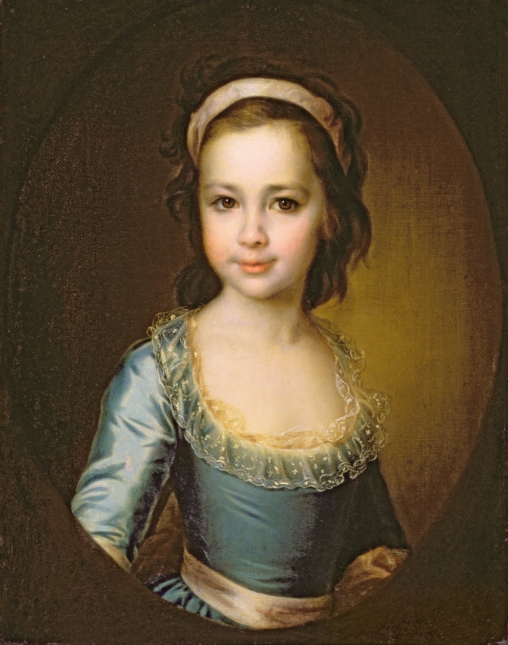 Portright hrabiny Anny Artemievna Vorontsova (1777-1836) lata 80. XVIII w autorstwa Dmitri Grigorievich Levitsky