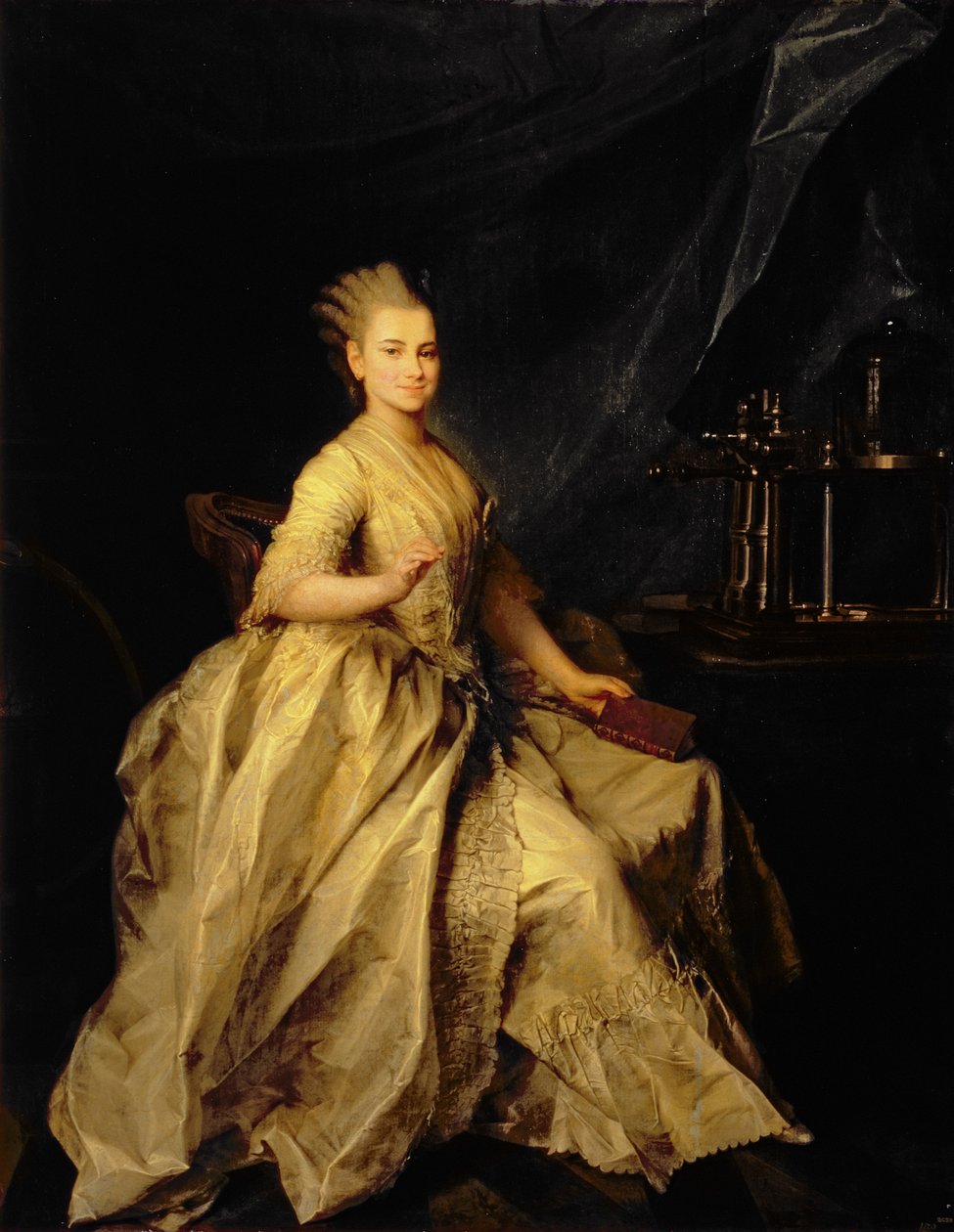Portret Jekatieriny Mołczanowej (1758-1809) 1776 autorstwa Dmitri Grigorievich Levitsky