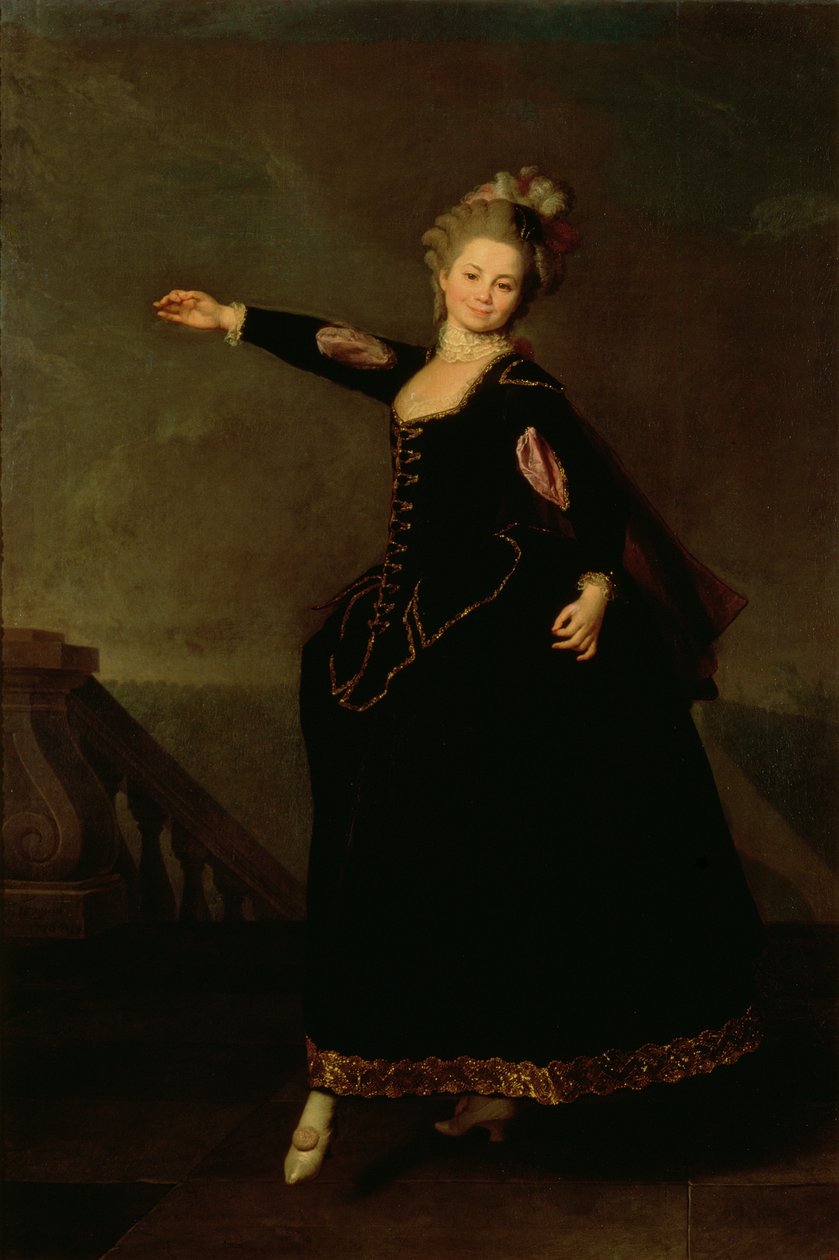 Portright Natalii Siemionownej Borszowej (1758-1843) 1776 autorstwa Dmitri Grigorievich Levitsky