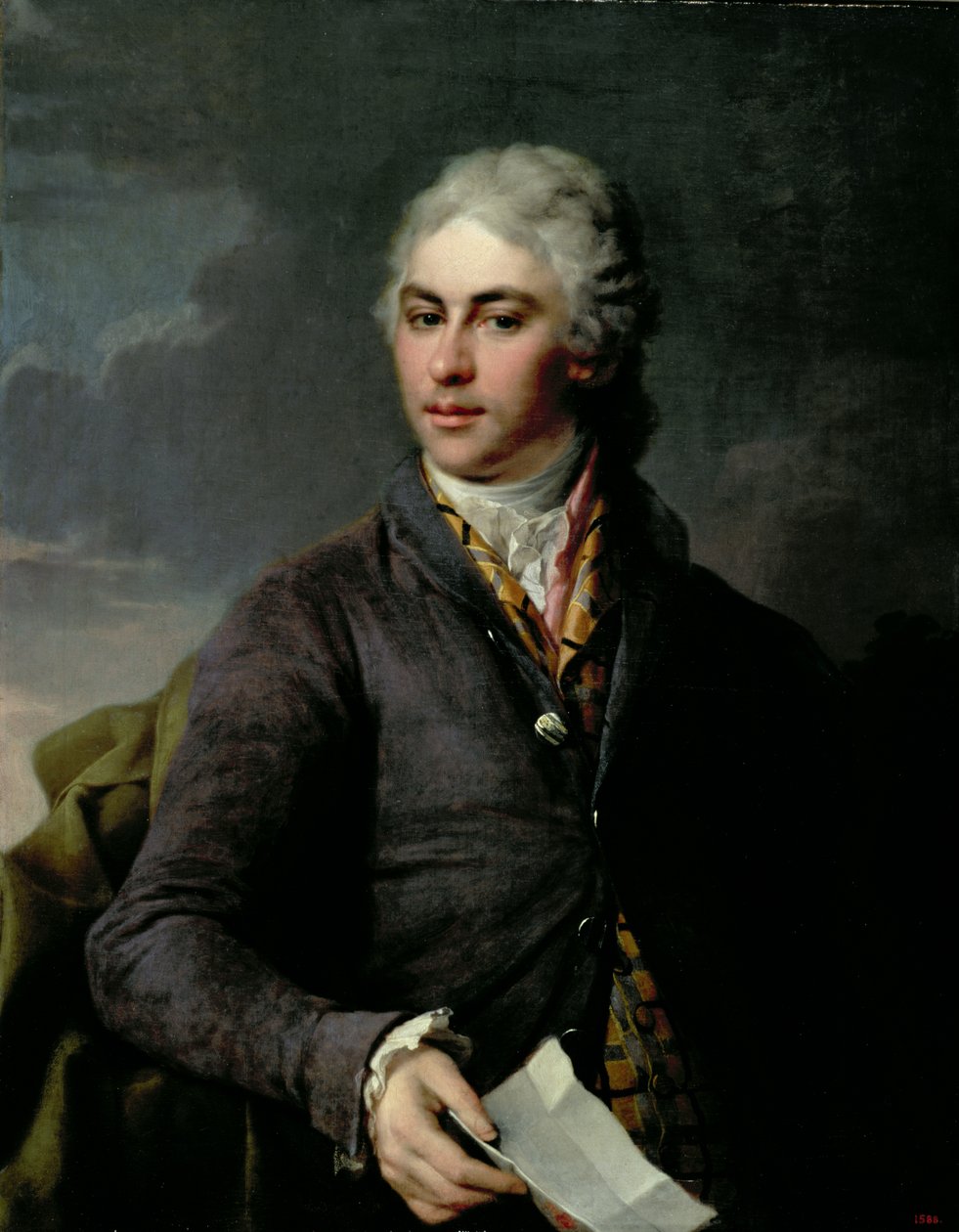 Portret Jakowa Iwanowicza Bilibina (1779-1854), 1801 autorstwa Dmitri Grigorievich Levitsky