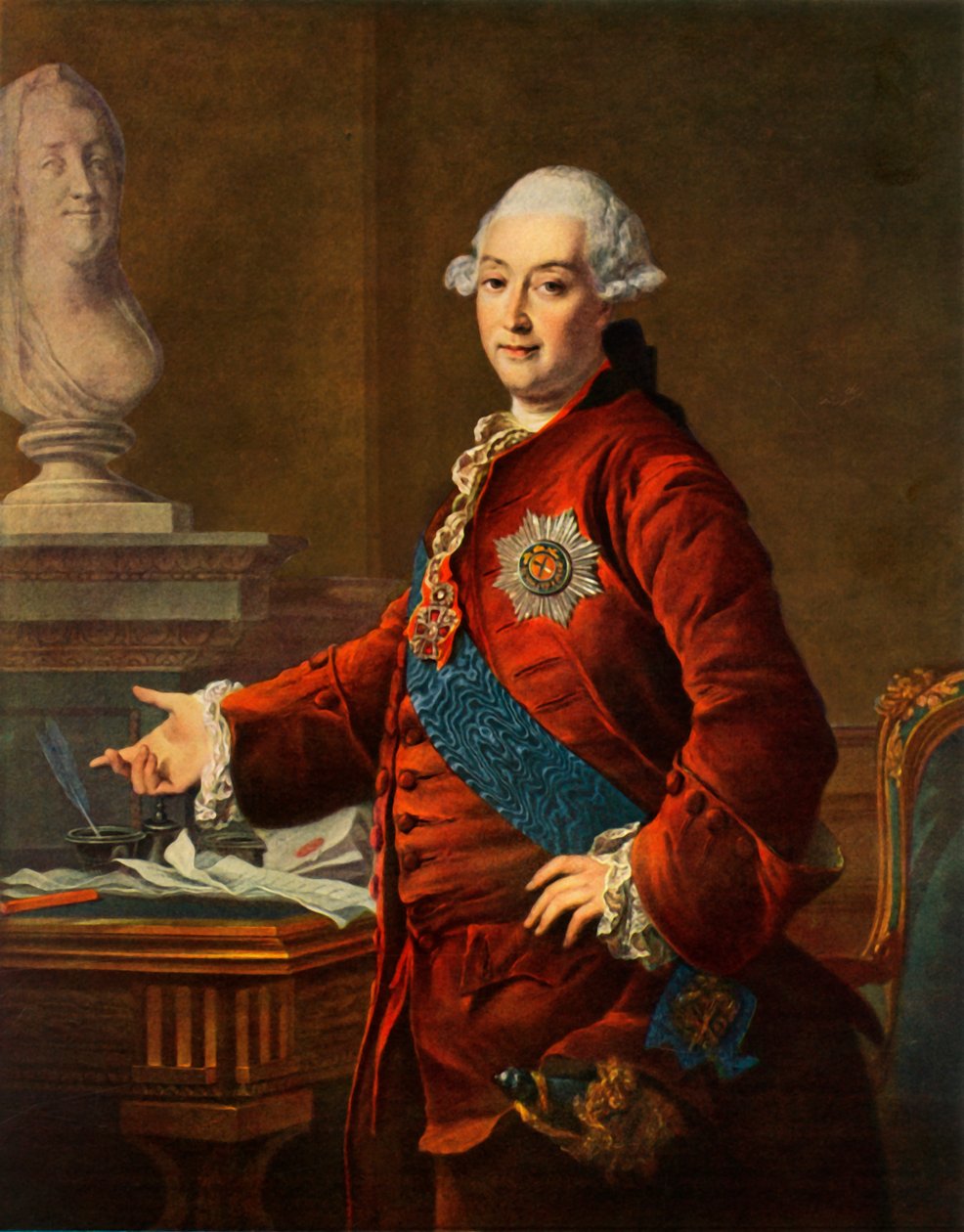 Portret Aleksandra Michajłowicza Golicyna, 1772, 1965. autorstwa Dmitri Grigorievich Levitsky