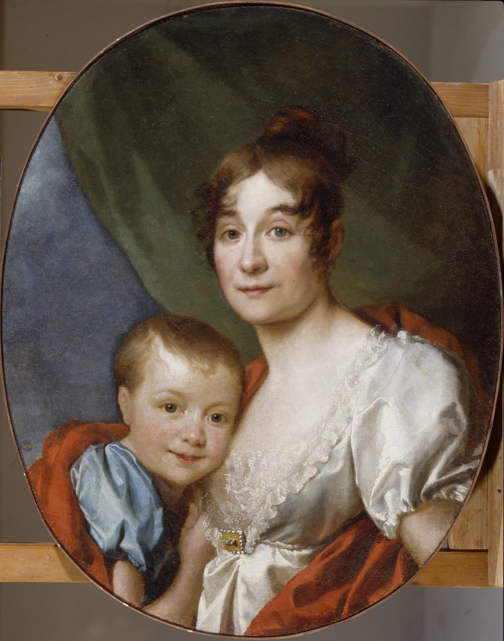 Portret hrabiny Jekateriny Aleksandrownej Szachowskiej 1777-1846 z córką, 1807 autorstwa Dmitri Grigorievich Levitsky