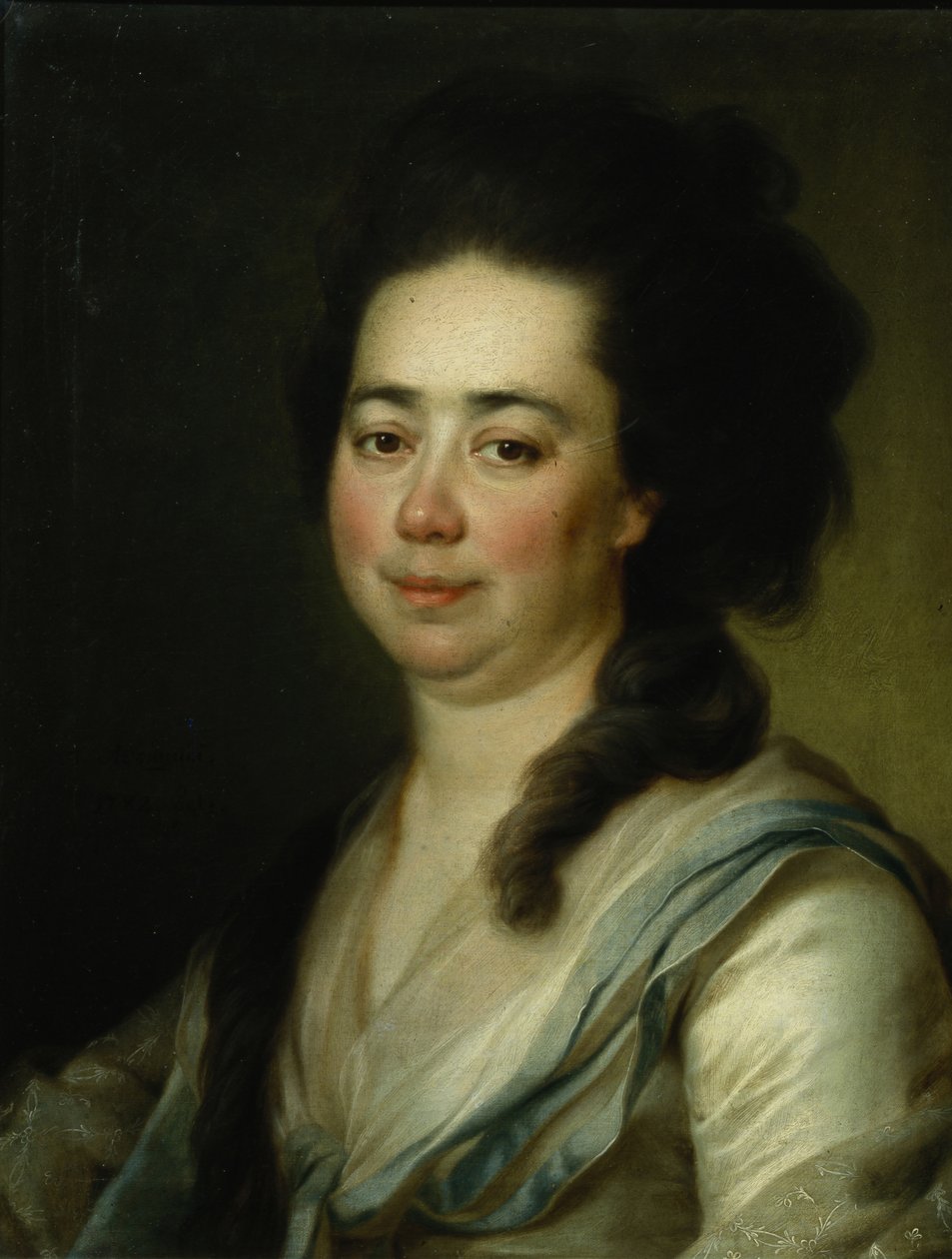 Portret Jekateryny Andrejewny Bakuniny, 1782 r. autorstwa Dmitri Grigorievich Levitsky