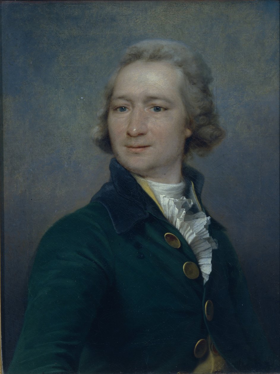 Portret poety Iwana Iwanowicza Dmitriewa 1760-1837 autorstwa Dmitri Grigorievich Levitsky