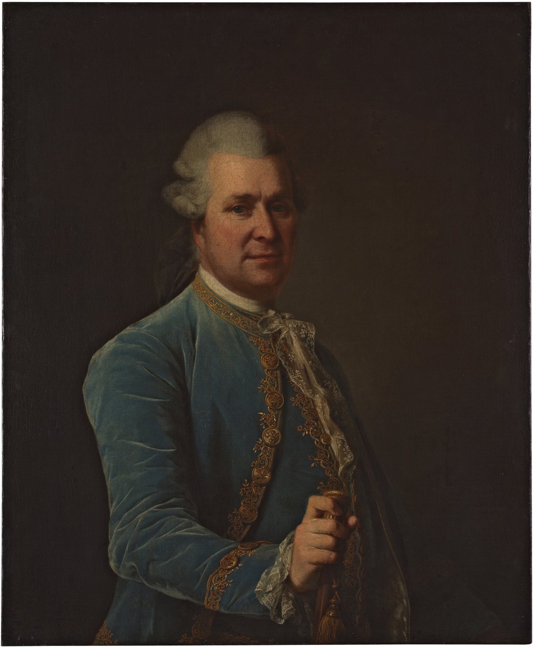 Portret męża stanu i reformatora hrabiego Jacoba Sieversa 1731-1808, 1779 autorstwa Dmitri Grigorievich Levitsky