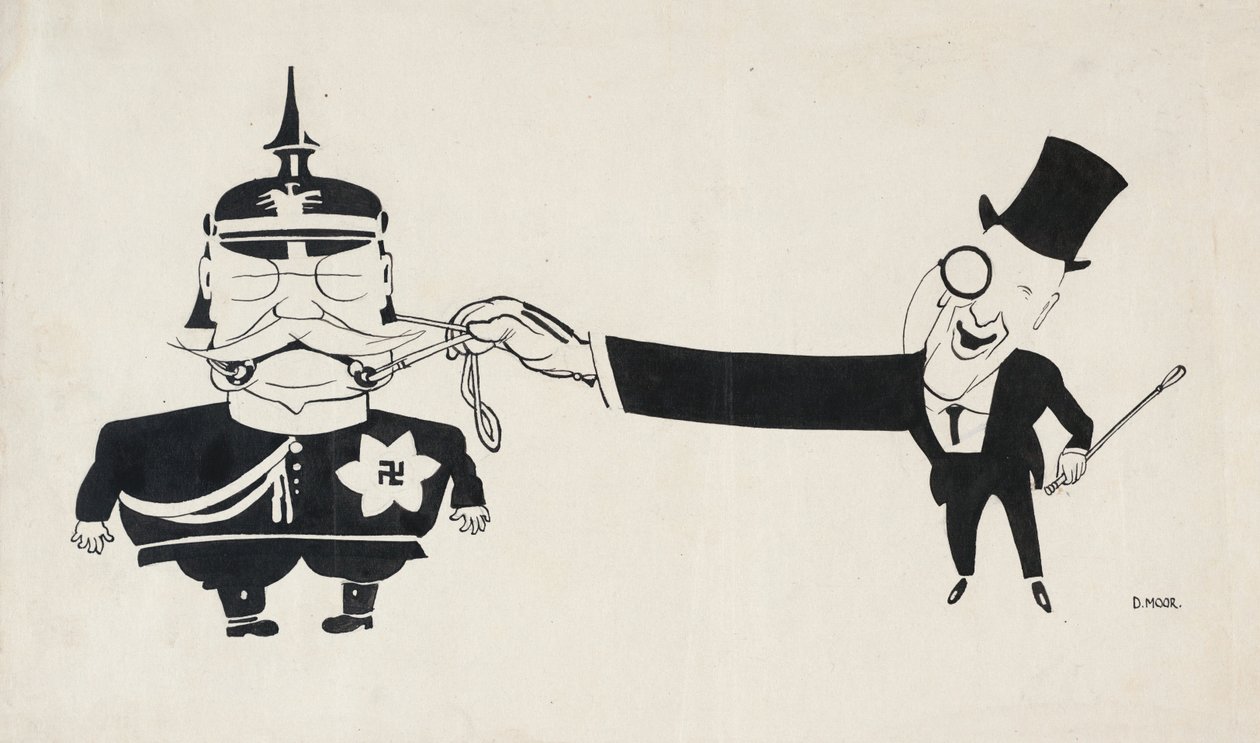 Kapitalizm i militaryzm niemiecki to wielcy kumple, 1920-1925. autorstwa Dmitriy Stakhievich Moor
