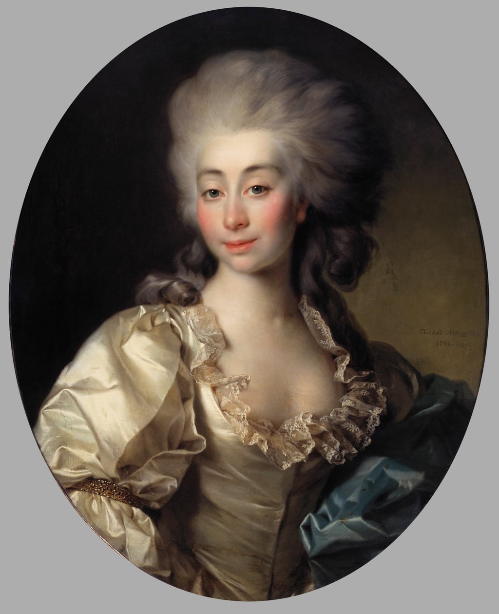 Portret hrabiny Urszuli Mniszek autorstwa Dmitri Grigorievich Levitsky