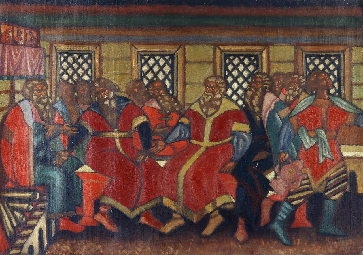 Bojarzy autorstwa Dmitry Stelletsky