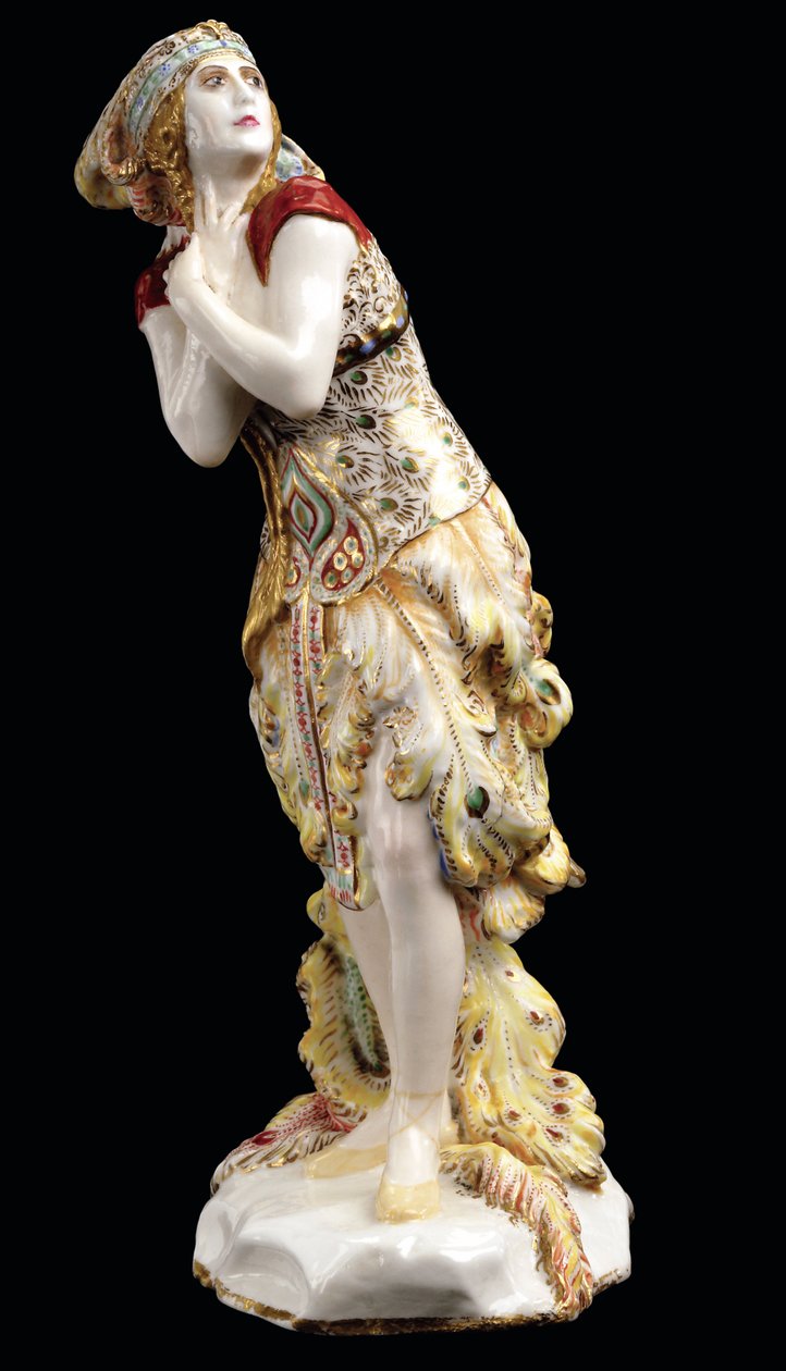 Tamara Karsavina (1885-1978) w balecie Ognisty ptak (L