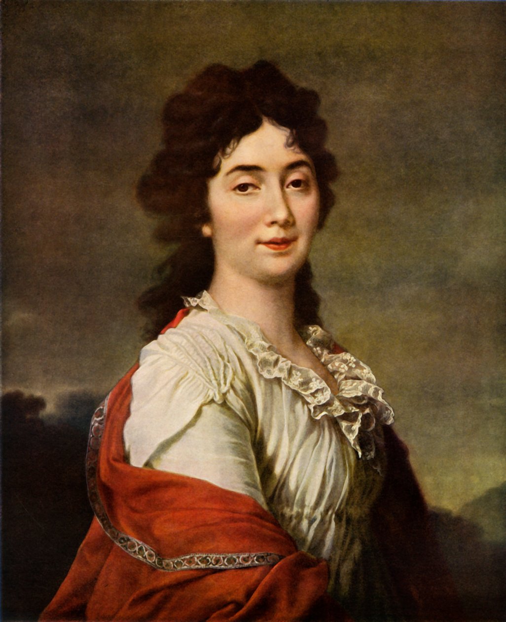 Portret Anny Stiepanownej Protosowej, 1800, 1965. autorstwa Dmitri Grigorievich Levitsky