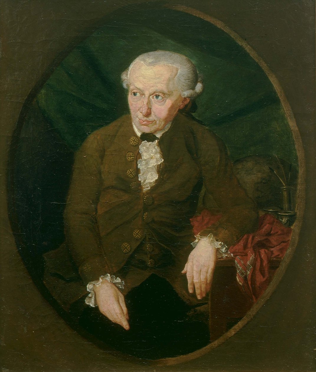 Portret Immanuela Kanta 1724-1804, 1791 autorstwa Doepler