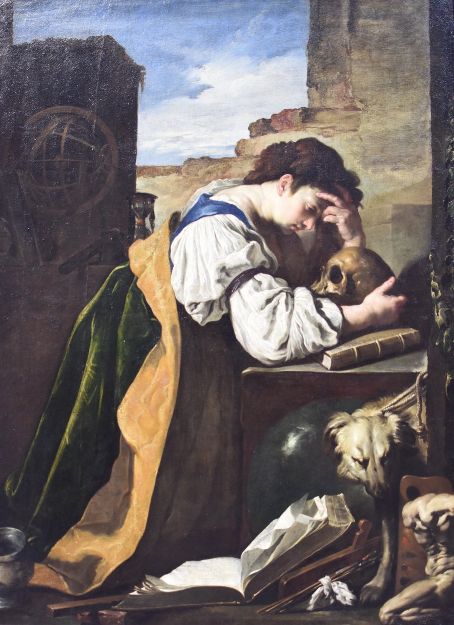 Melancolie - Domenicco Fetti - 1620 autorstwa Domenicco Fetti