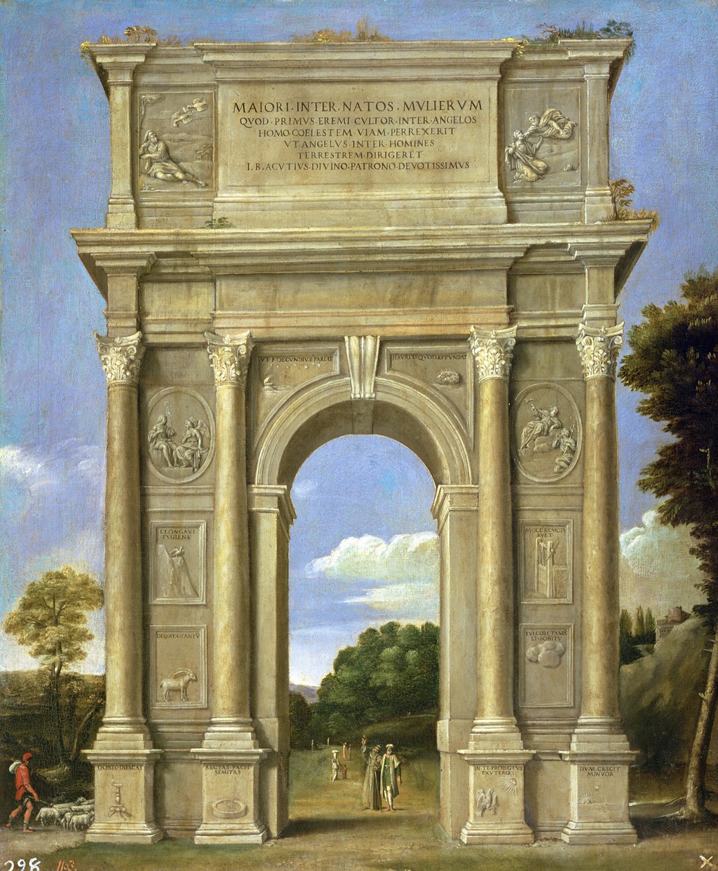 Łuk Triumfalny autorstwa Domenichino