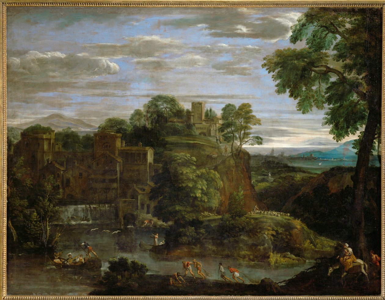 Lot do Egiptu ... autorstwa Domenichino (1581 1641)