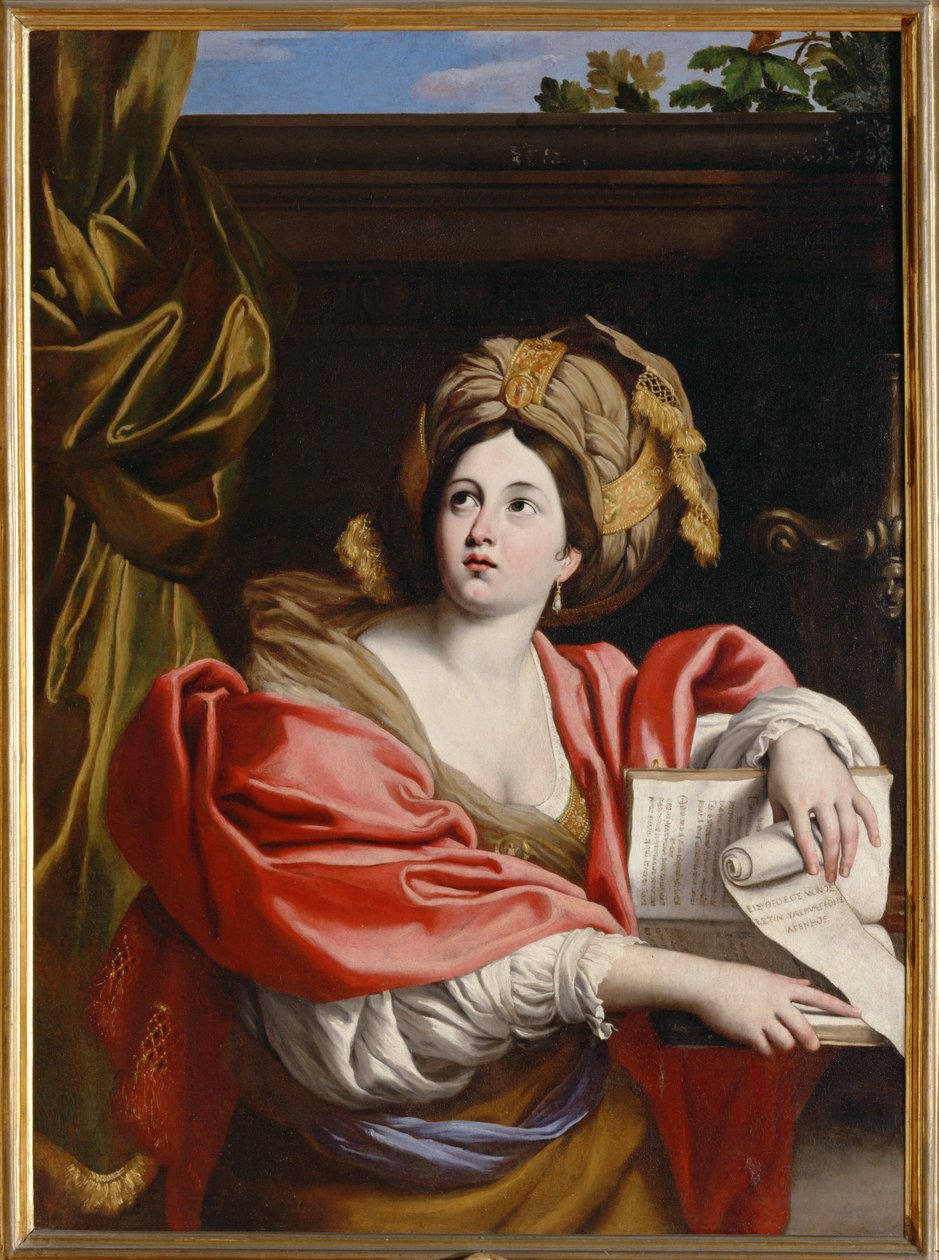 Sybilla z Cumae ... (obraz na płótnie) autorstwa Domenichino (1581-1641)
