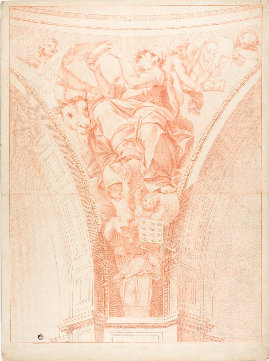 Święty Łukasz autorstwa Domenichino