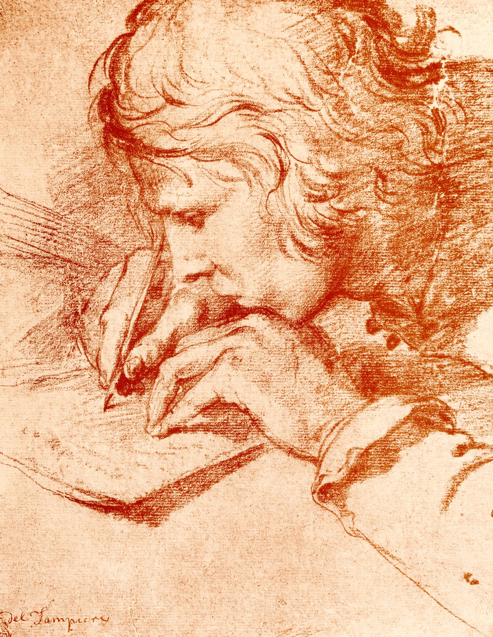 Pisarz autorstwa Domenichino