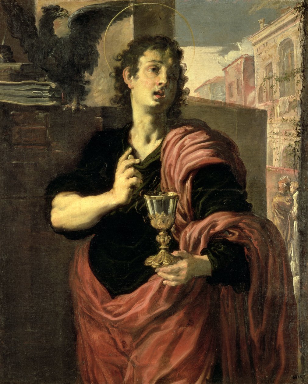 Św. Jan Ewangelista autorstwa Domenico Fetti or Feti