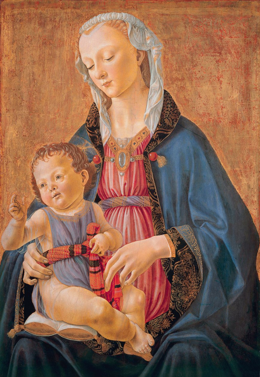 Ghirlandaio, Madonna z Dzieciątkiem, autorstwa Domenico Ghirlandaio