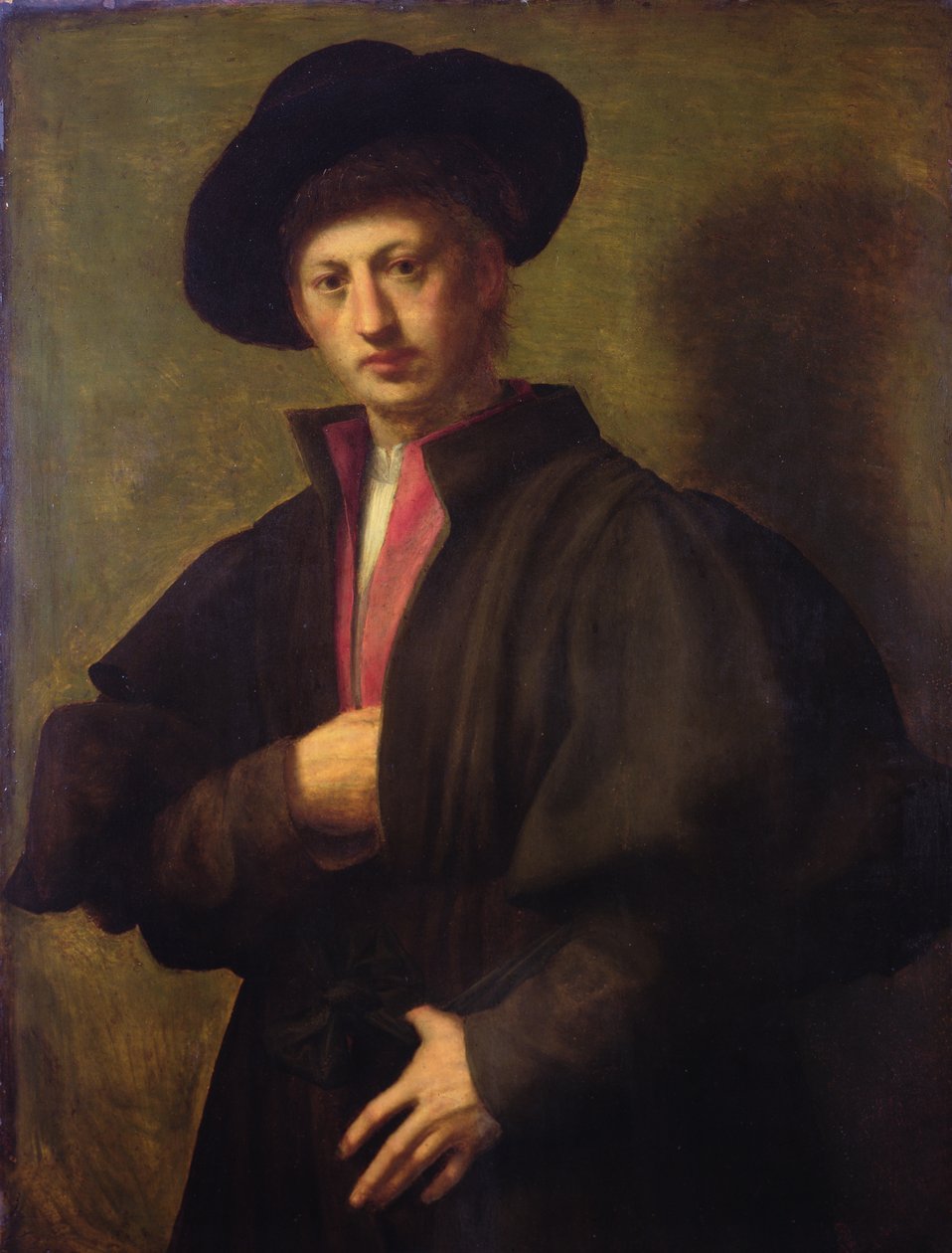 Portret mężczyzny, zwanego Fattore z San Marco autorstwa Domenico Puligo