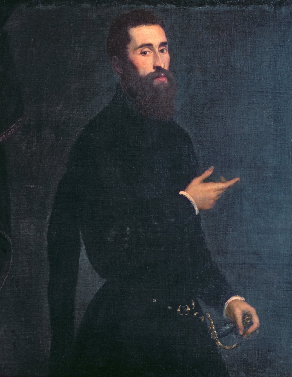 Portret mężczyzny autorstwa Domenico Robusti Tintoretto