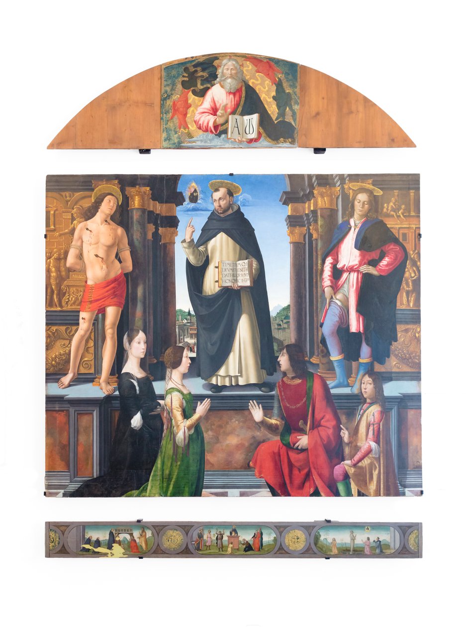 Ołtarz św. Wincentego Ferrera autorstwa Domenico (1449 94) Ghirlandaio