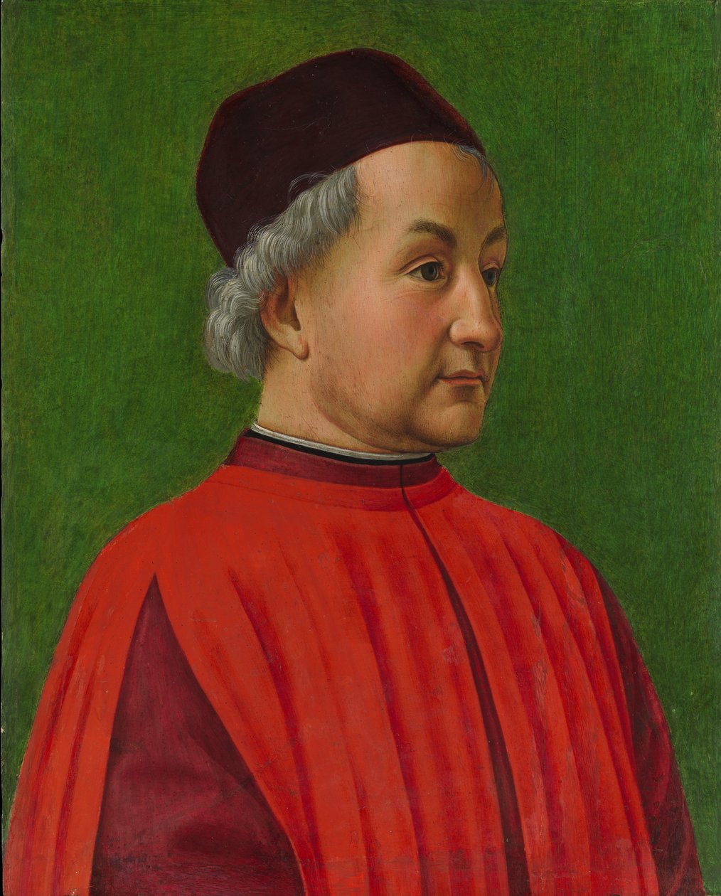 Portret mężczyzny (tempera na drewnie) autorstwa Domenico Ghirlandaio