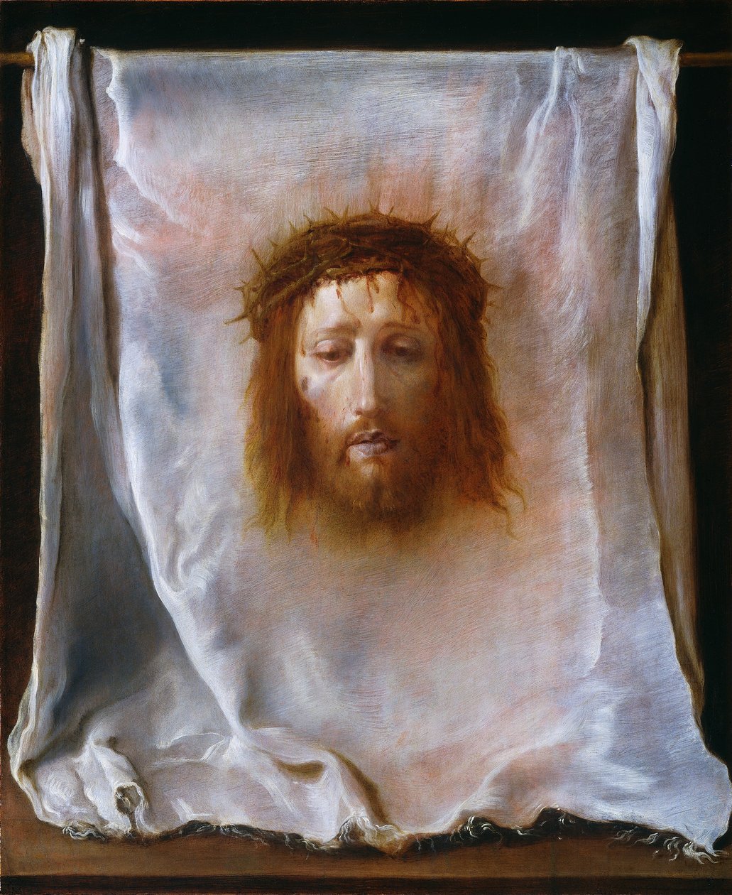 Zasłona Weroniki, c. 16181622. autorstwa Domenico Fetti
