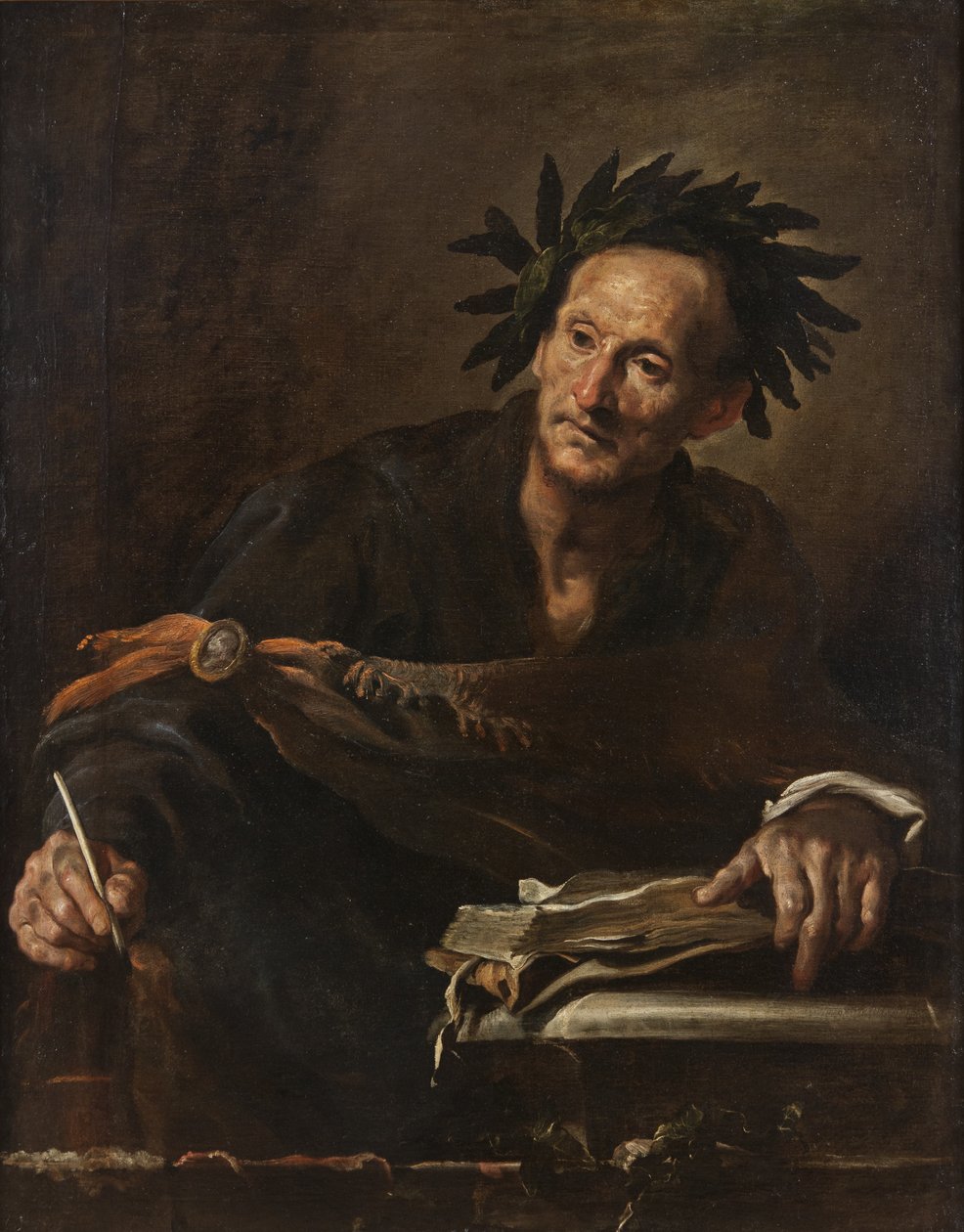Poeta od starożytności, ok. 1620-1 autorstwa Domenico Fetti or Feti