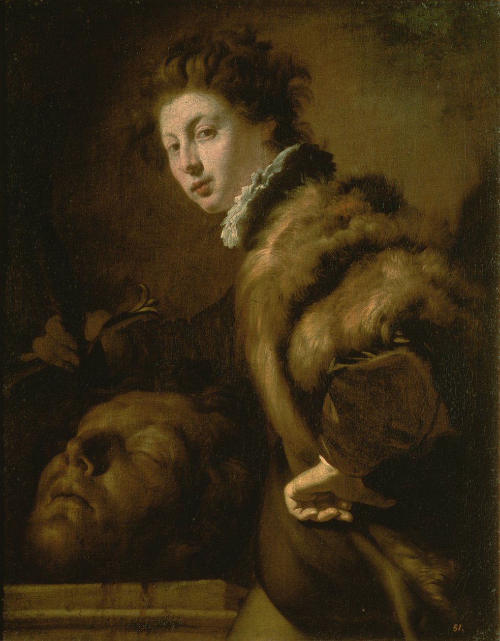 Dawid z głową Goliata autorstwa Domenico Fetti or Feti