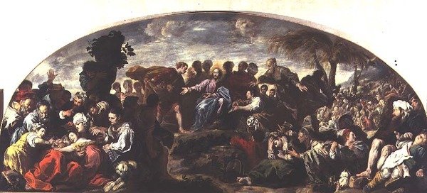 Karmienie Pięciu Tysięcy autorstwa Domenico Fetti or Feti