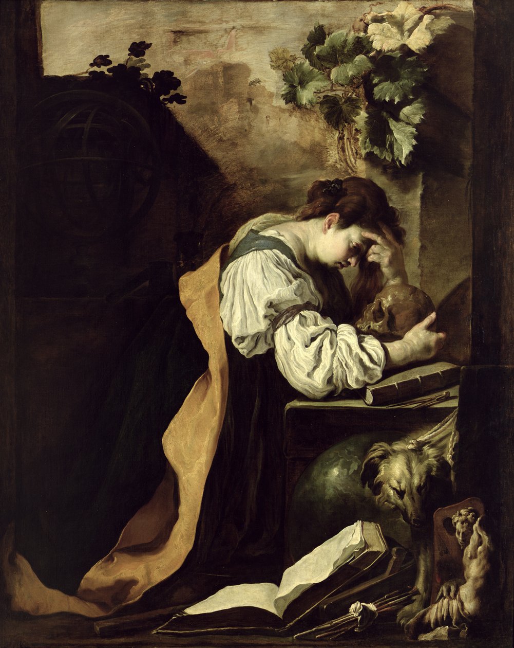 Medytacja autorstwa Domenico Fetti or Feti