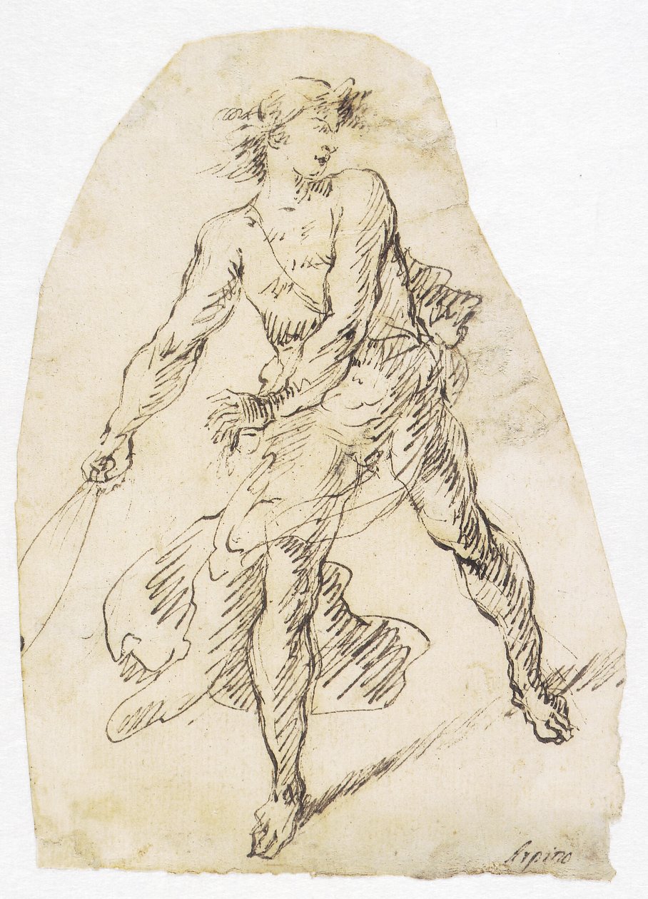 Dawid z procą autorstwa Domenico Gargiulo