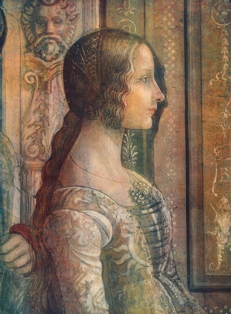 Narodziny Maryi autorstwa Domenico Ghirlandaio