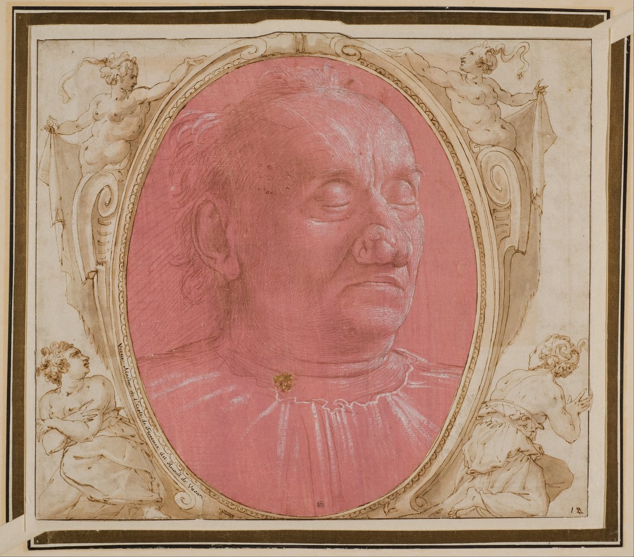 Głowa starca autorstwa Domenico Ghirlandaio