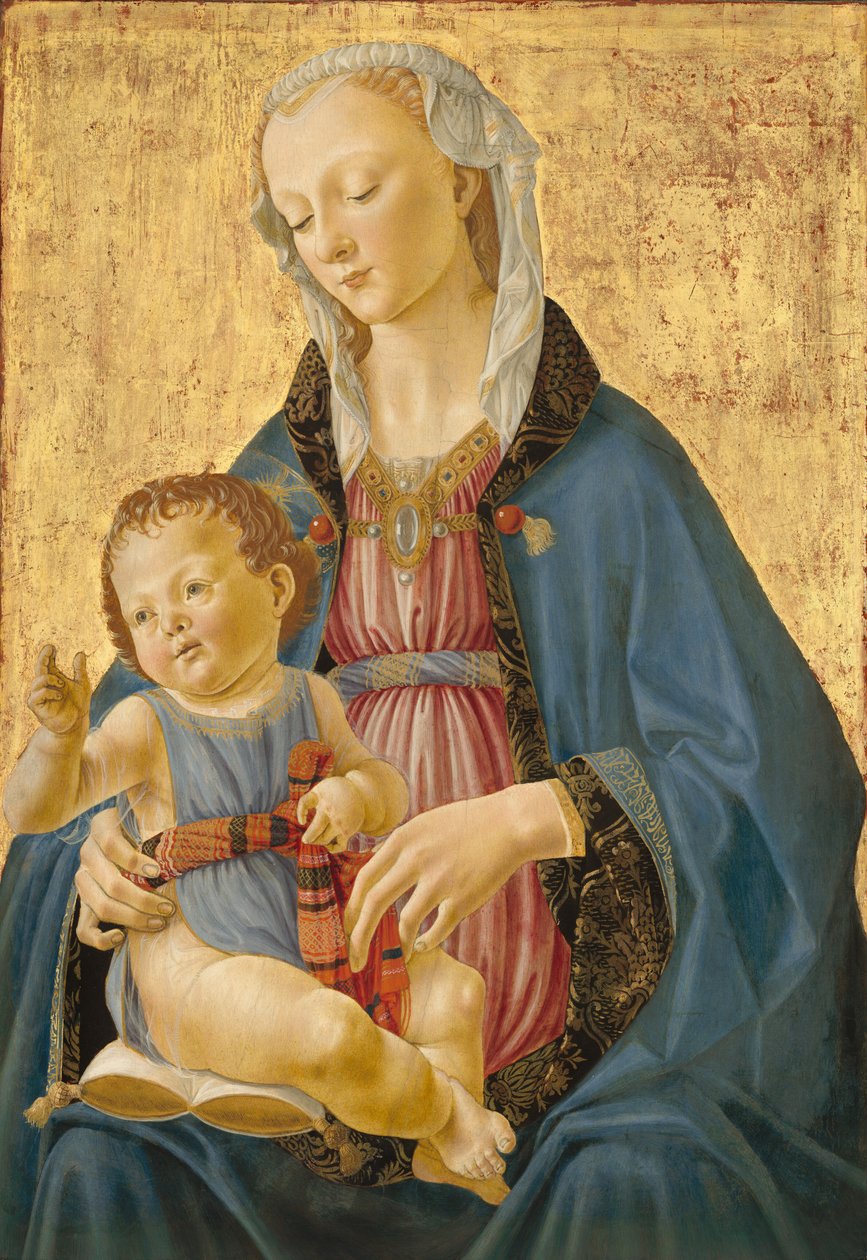 Madonna z Dzieciątkiem, c. 14701475. autorstwa Domenico Ghirlandaio