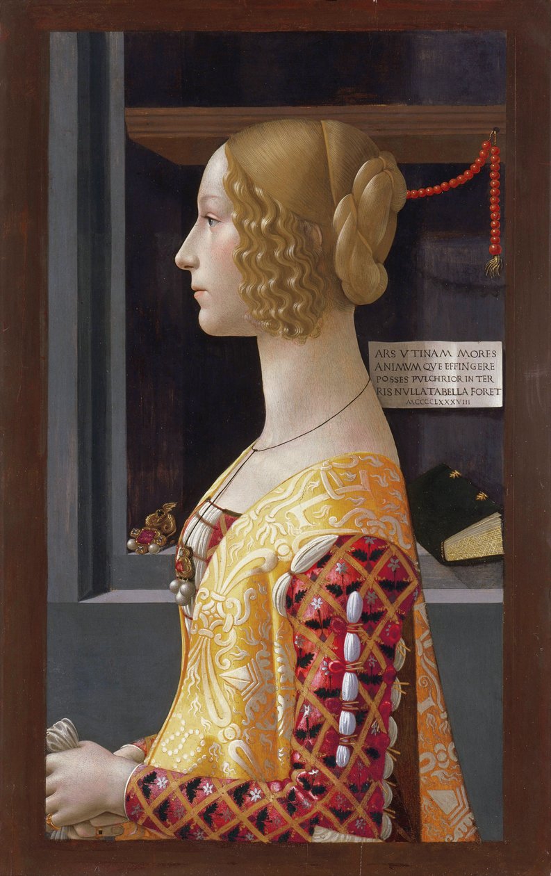 Portret Giovanny Tornabuoni autorstwa Domenico Ghirlandaio