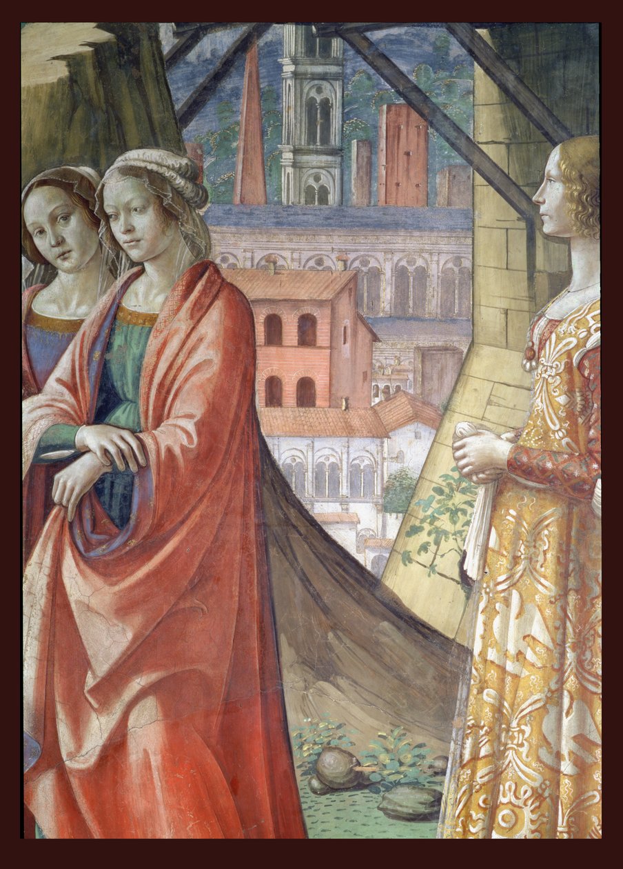 Jana Chrzciciela, 1490, fresk, detal 60461 autorstwa Domenico Ghirlandaio