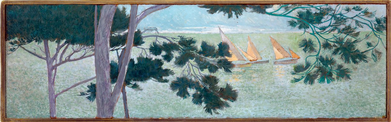 Sosny nad morzem, 1924 autorstwa Domenico Guerello