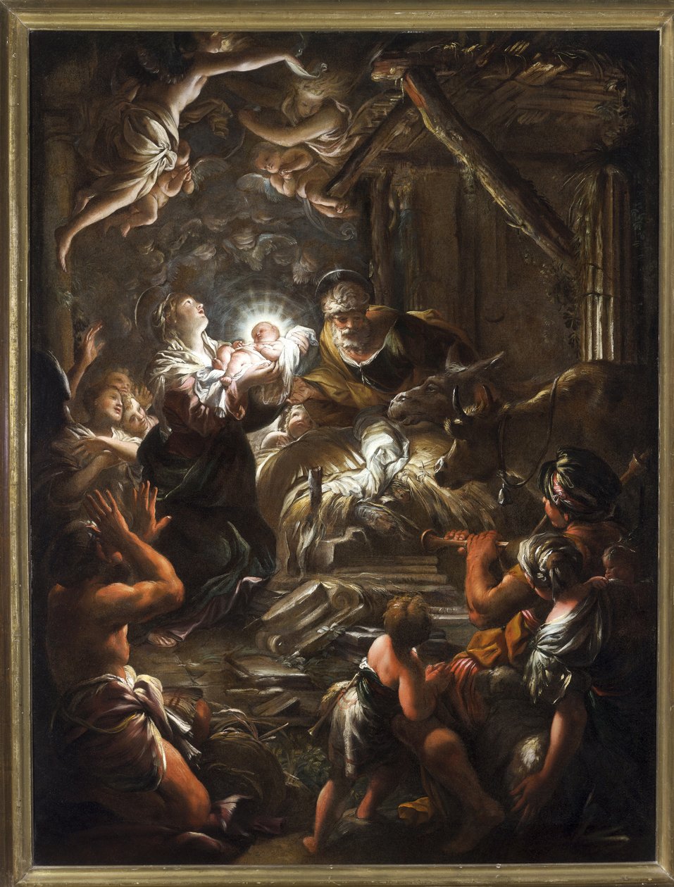 Narodziny autorstwa Domenico I Piola