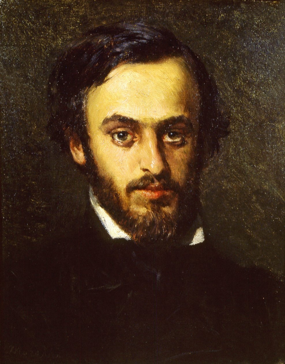 Portret Emilio Villari 1836-1904, 1855-1858. autorstwa Domenico Morelli