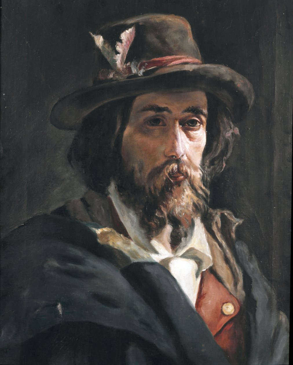 Portret Francesco Nullo autorstwa Domenico Morelli