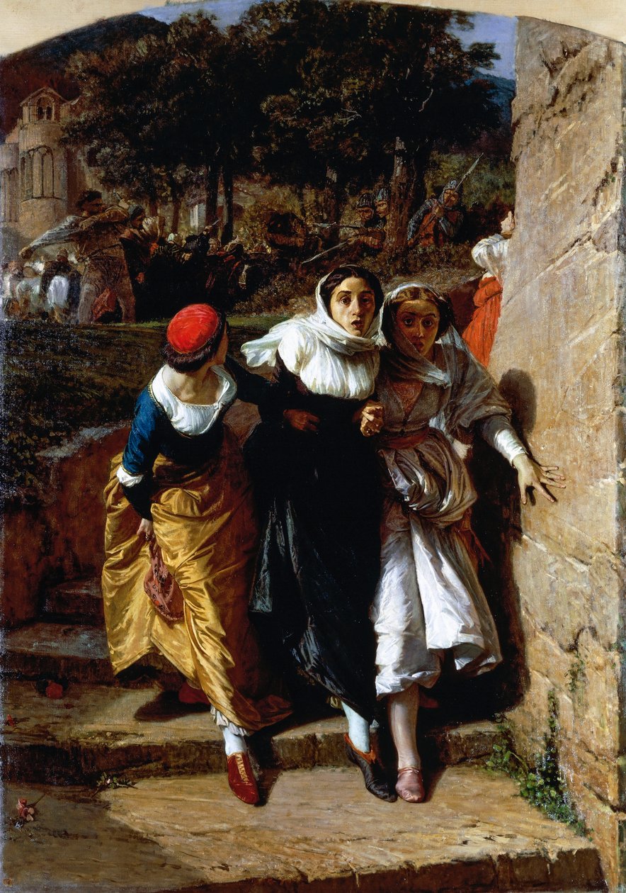 Nieszpory sycylijskie autorstwa Domenico Morelli