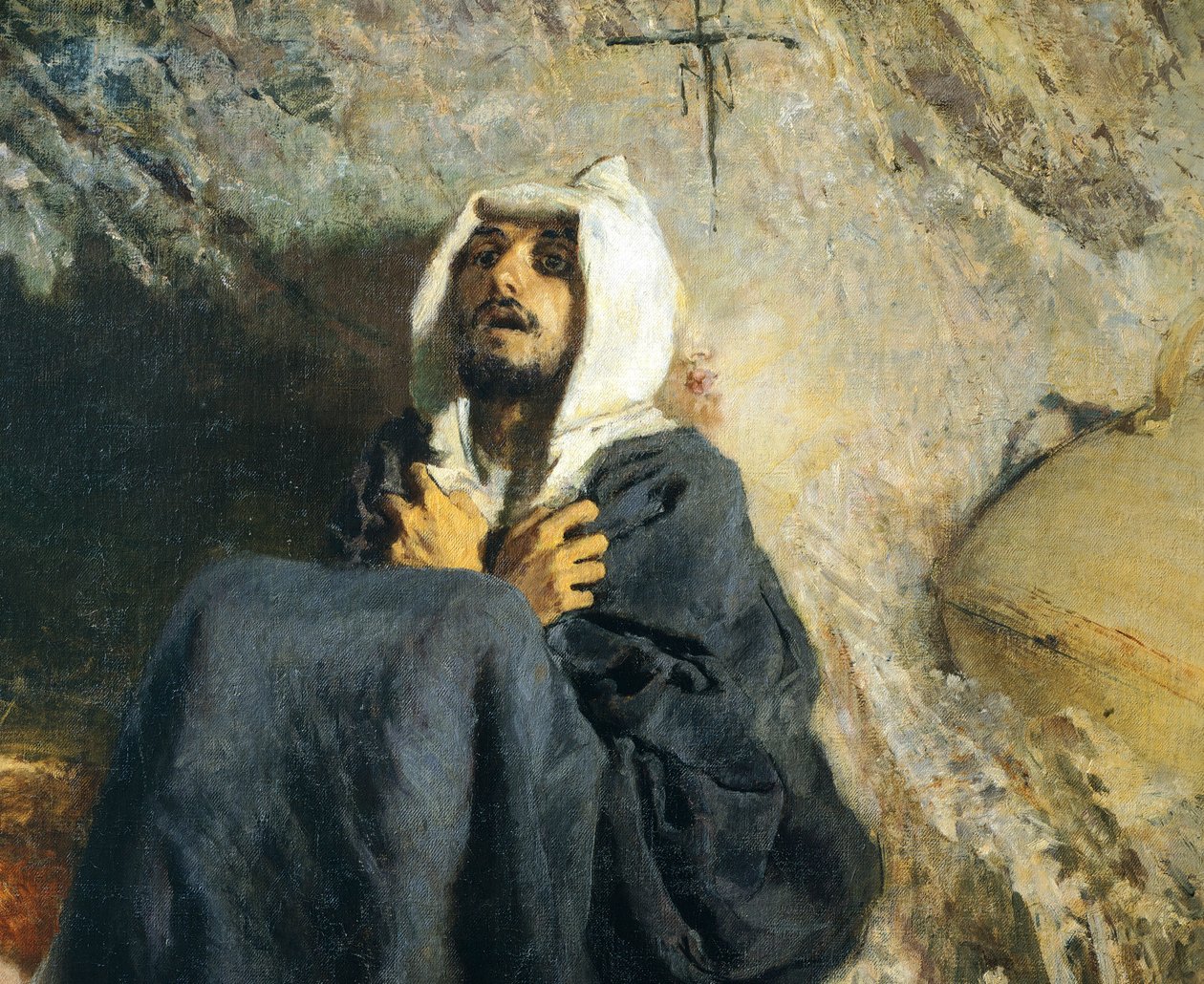 Kuszenie św. Antoniego autorstwa Domenico Morelli