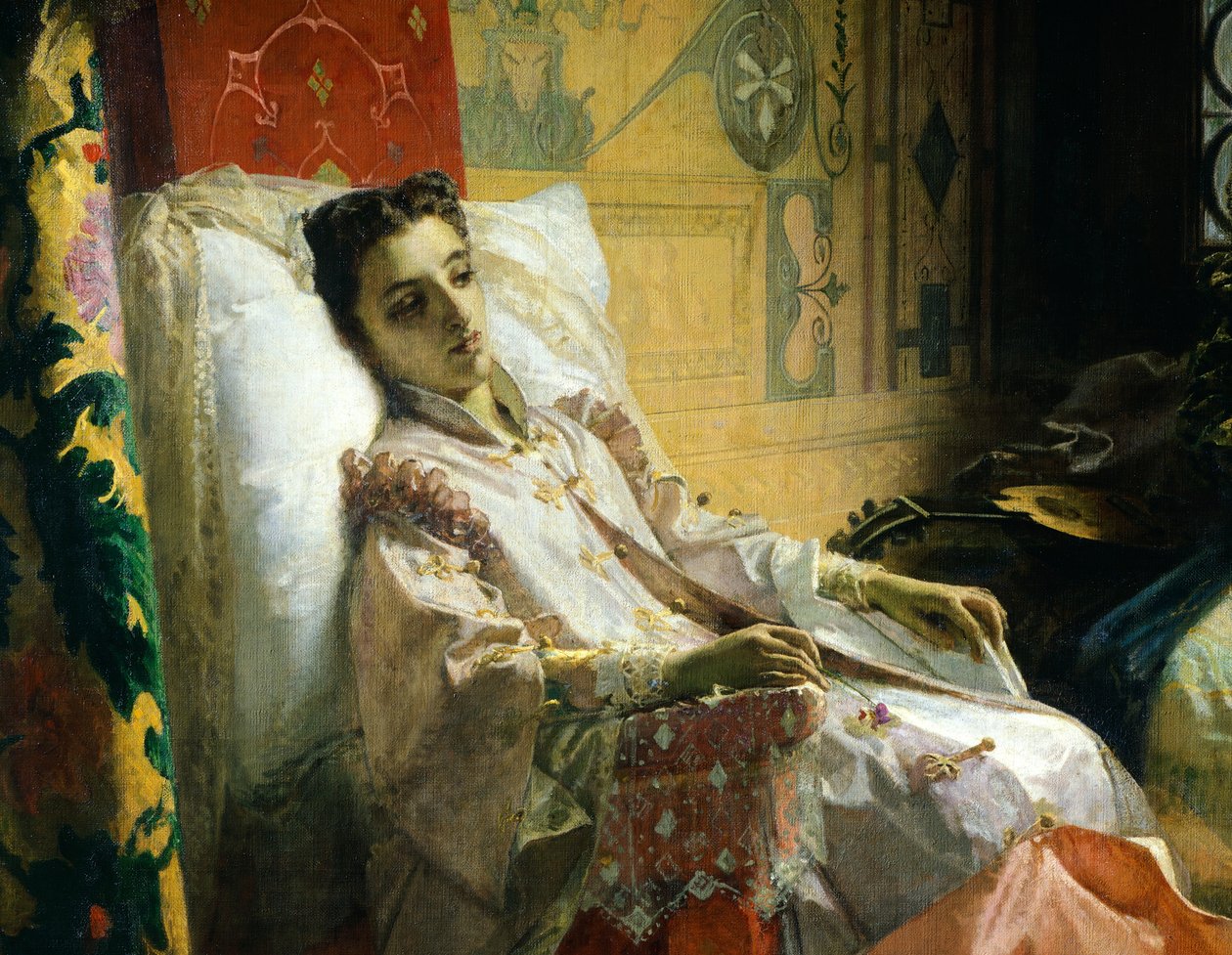 Torquato Tasso czyta Wyzwoloną Jerozolimę Eleonorze d