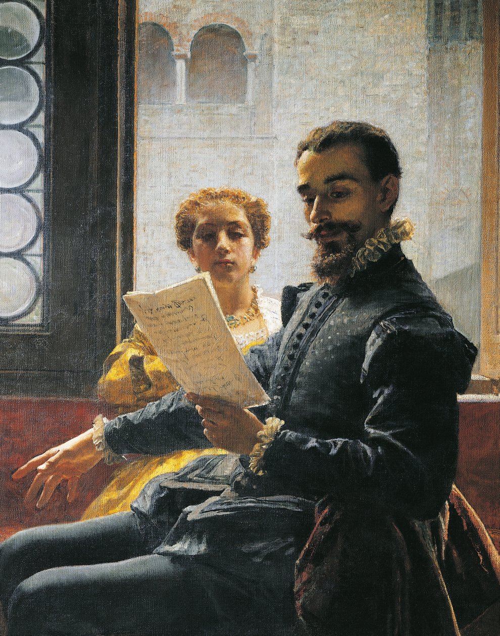 Torquato Tasso czyta Wyzwoloną Jerozolimę Eleonorze d