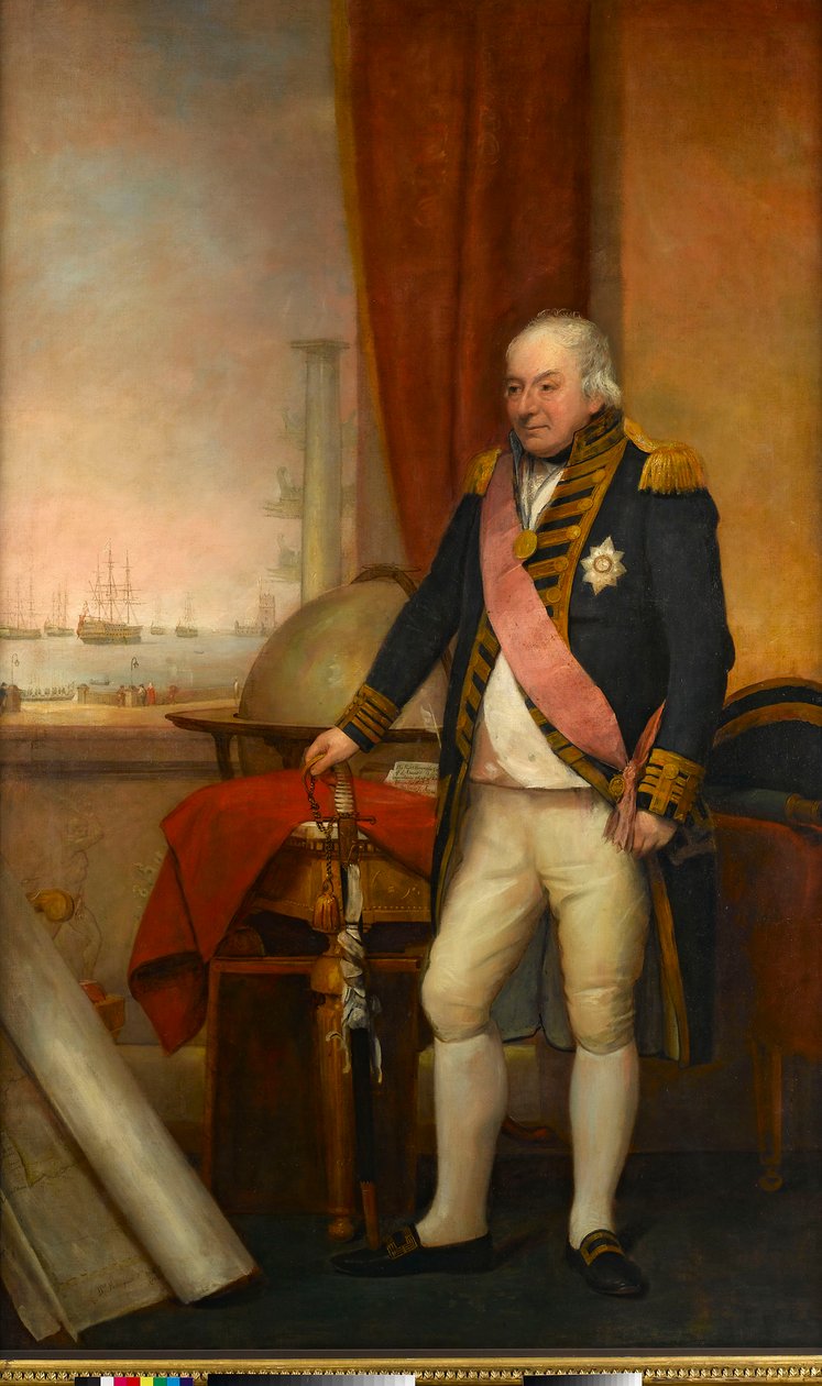 Kontradmirał Sir John Jervis autorstwa Domenico Pellegrini