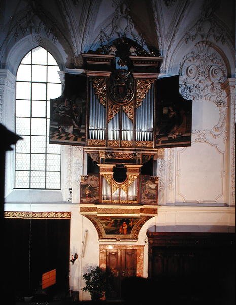 Widok organów renesansowych autorstwa Domenico Pozzo