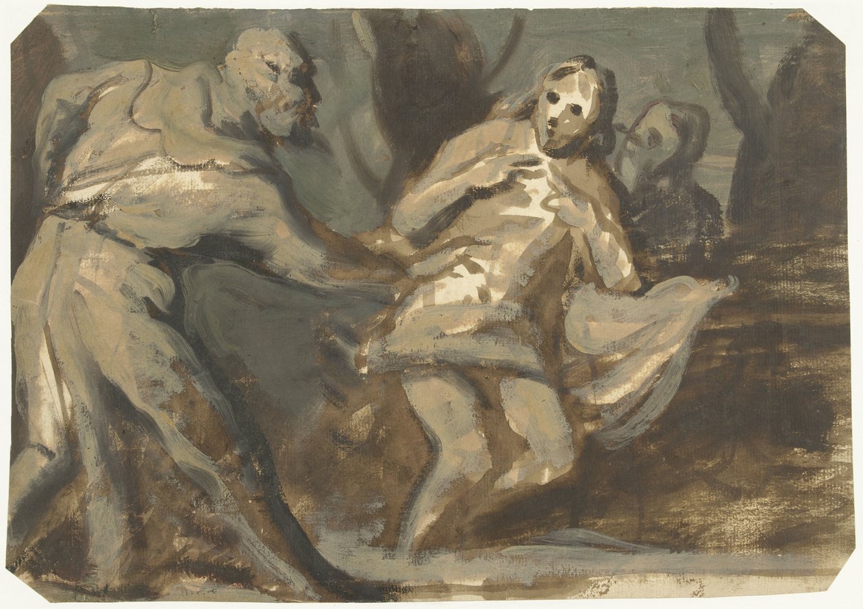 Zuzanna i Starsi autorstwa Domenico Tintoretto