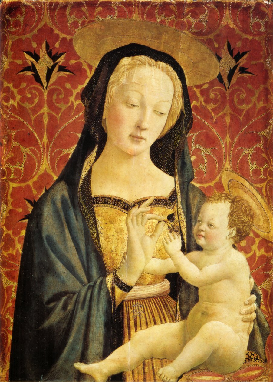 Madonna z Dzieciątkiem autorstwa Domenico Veneziano
